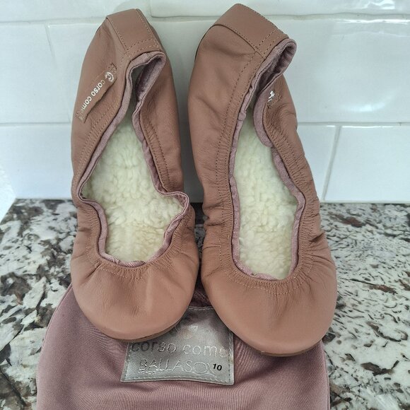 Ballasox Corso Como Glau foldable baller flat Sz 10 US - Picture 1 of 8